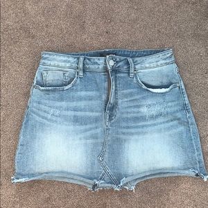 AQUA DENIM SKIRT